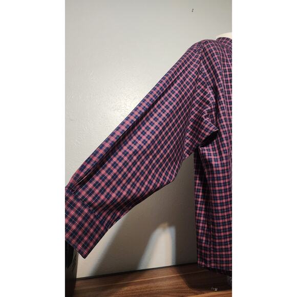 Brooks Brothers 346 Long Sleeve Button-down Dress Shirt Size 2XL Plaid - Picture 4 of 5